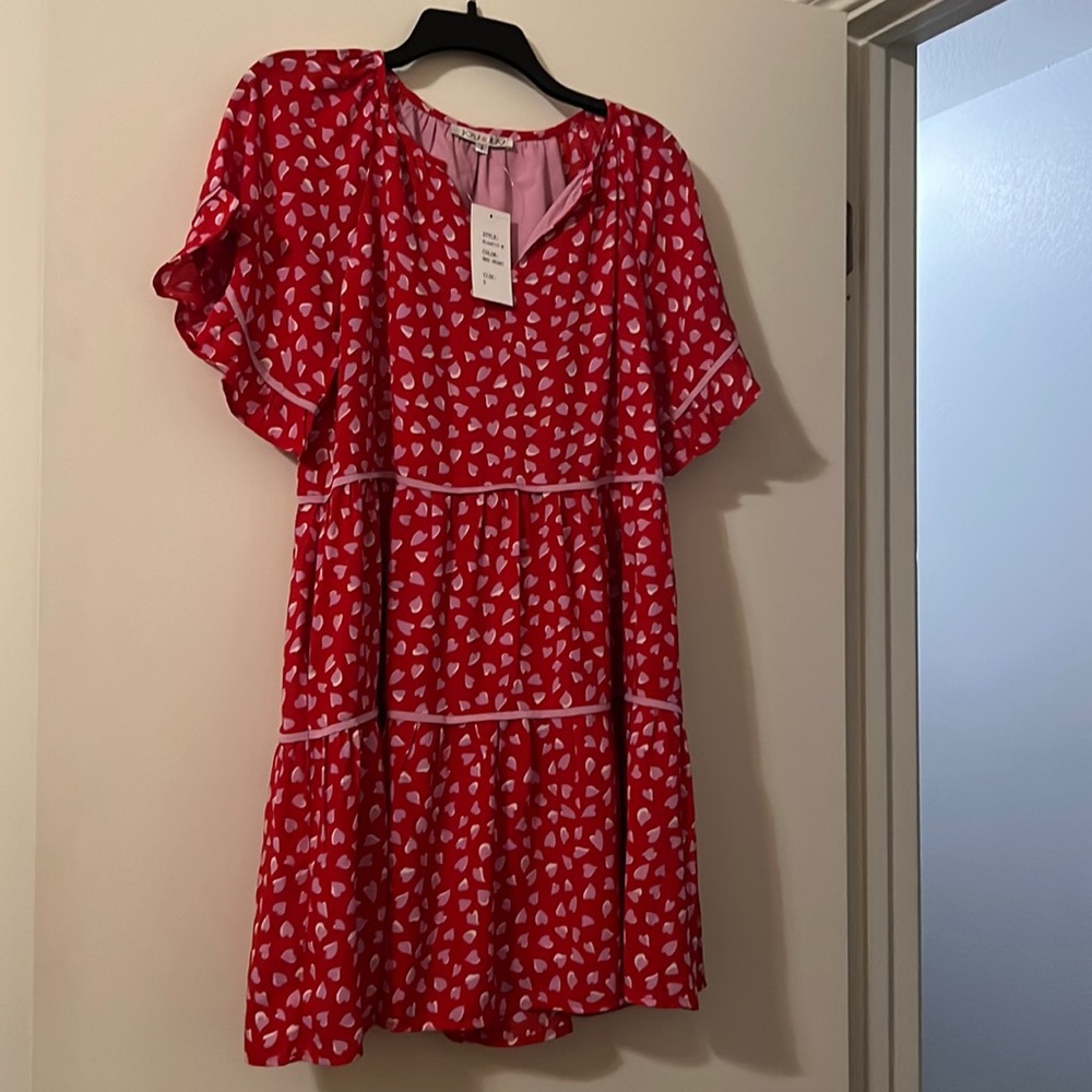 Joy Joy heart dress